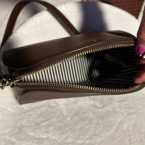 Kate Spade Brown Perry Leather Dome Shoulder Bag - Picture 2 of 7